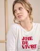T-shirt message blanc T-shirt message blanc
