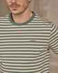 T-shirt rayé vert T-shirt rayé vert