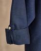 Chemise unie bleu