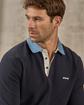 Pull col polo bleu Pull col polo bleu
