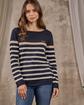 Pull rayé bleu Pull rayé bleu